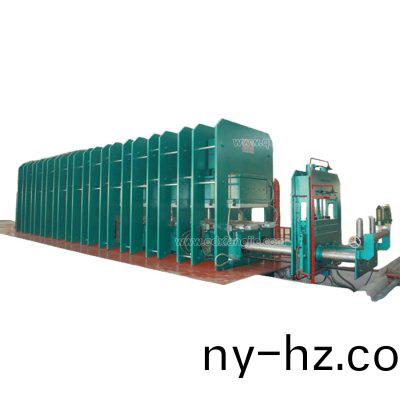 鋼絲繩(sheng)輸送(song)帶(dai)生(sheng)産(chan)線